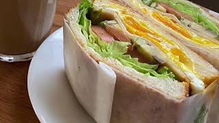 How to Wrap Sandwich with Baking Paper