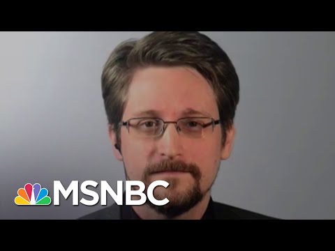 Snowden Reacts To Trump's Remarks About A Potential Pardon | The 11th Hour | MSNBC