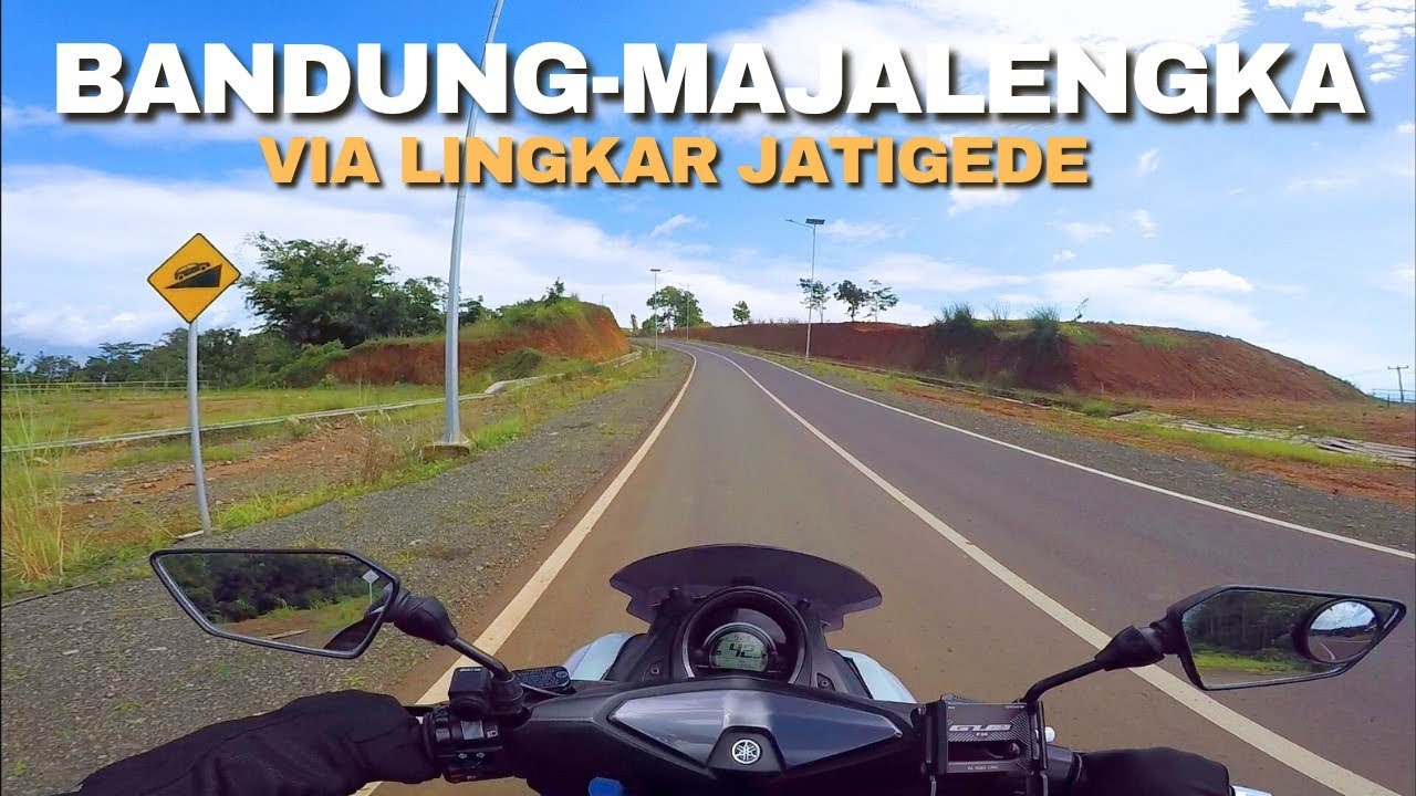 TOURING KE MAJALENGKA Via LINGKAR UTARA JATIGEDE - TOLENGAS | Jalannya Sudah Mulus