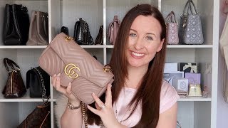 gucci marmont small flap bag