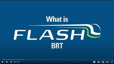 What Is Flash Bus Rapid Transit?