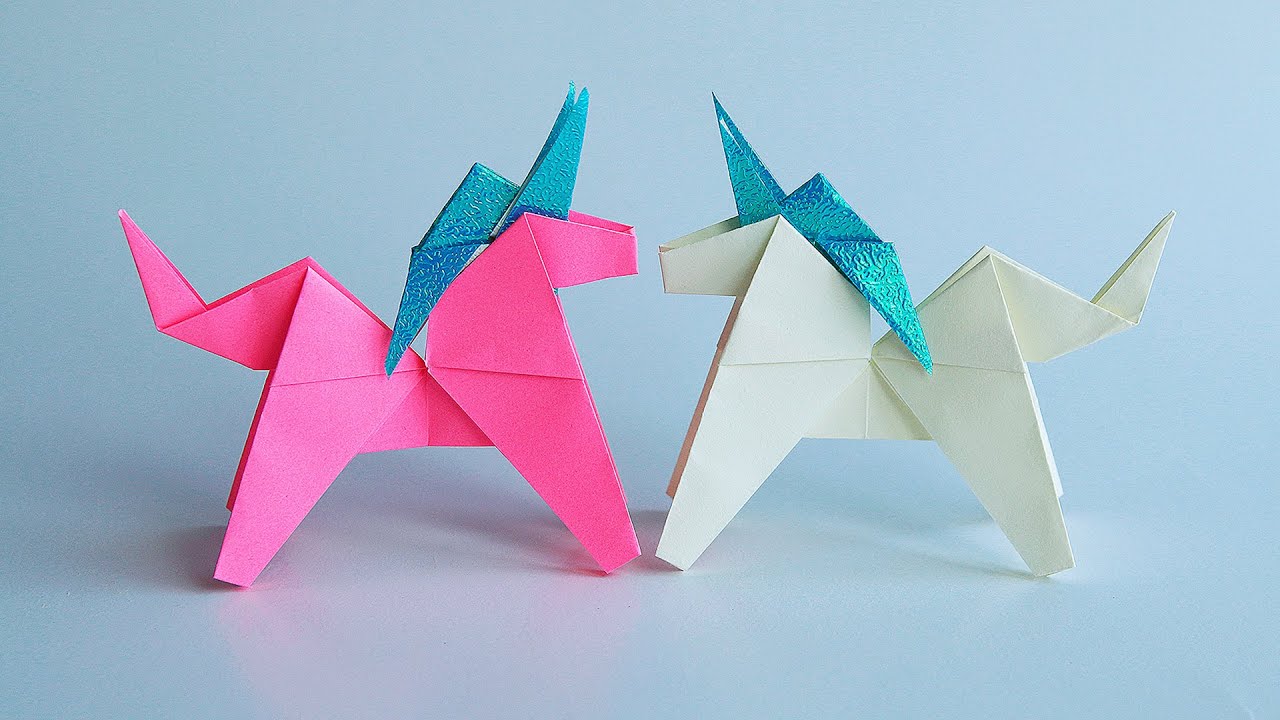 🦄 Origami Unicorn 🦄 Easy version How to make a lovely unicorn for