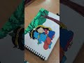 Radha krishna easy drawing #holidrawing