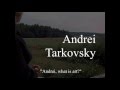 A Tribute to Andrei Tarkovsky