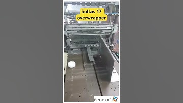 Sollas 17 overwrapping machine Folieneinschlagmaschine #producing #tea_packaging_business_bd