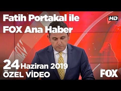 İmamoğlu: Artık partizanlık bitti! 24 Haziran 2019 Fatih Portakal ile FOX Ana Haber