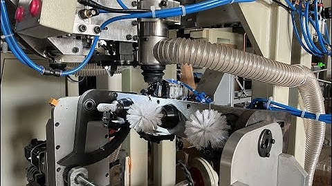 Meixin 5 axis 2 drilling 1 tufting toilet brush making machine