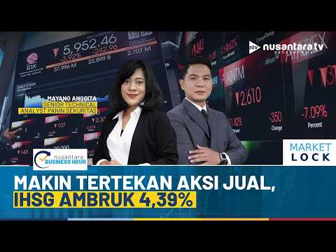 [LIVE] Makin Tertekan Aksi Jual, IHSG Ambruk 4,39% | NBH