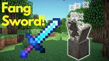 [MCPE] How To Get A Fang Sword On Minecraft Using Commands!