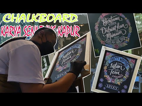 Video: Jam Chalckboard: Kreatif dan Menyenangkan