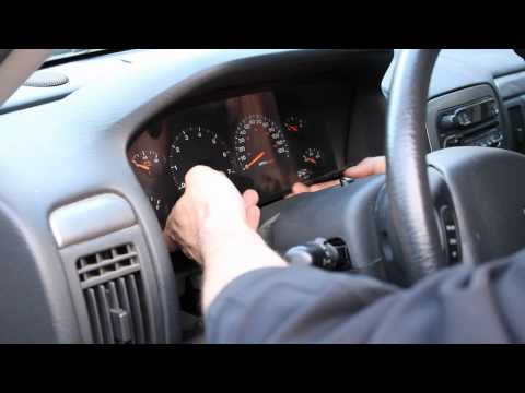 HOW TO: Change Instrument Cluster Lights - Jeep 2004 WJ Grand Cherokee (dash console bulbs) 99-04