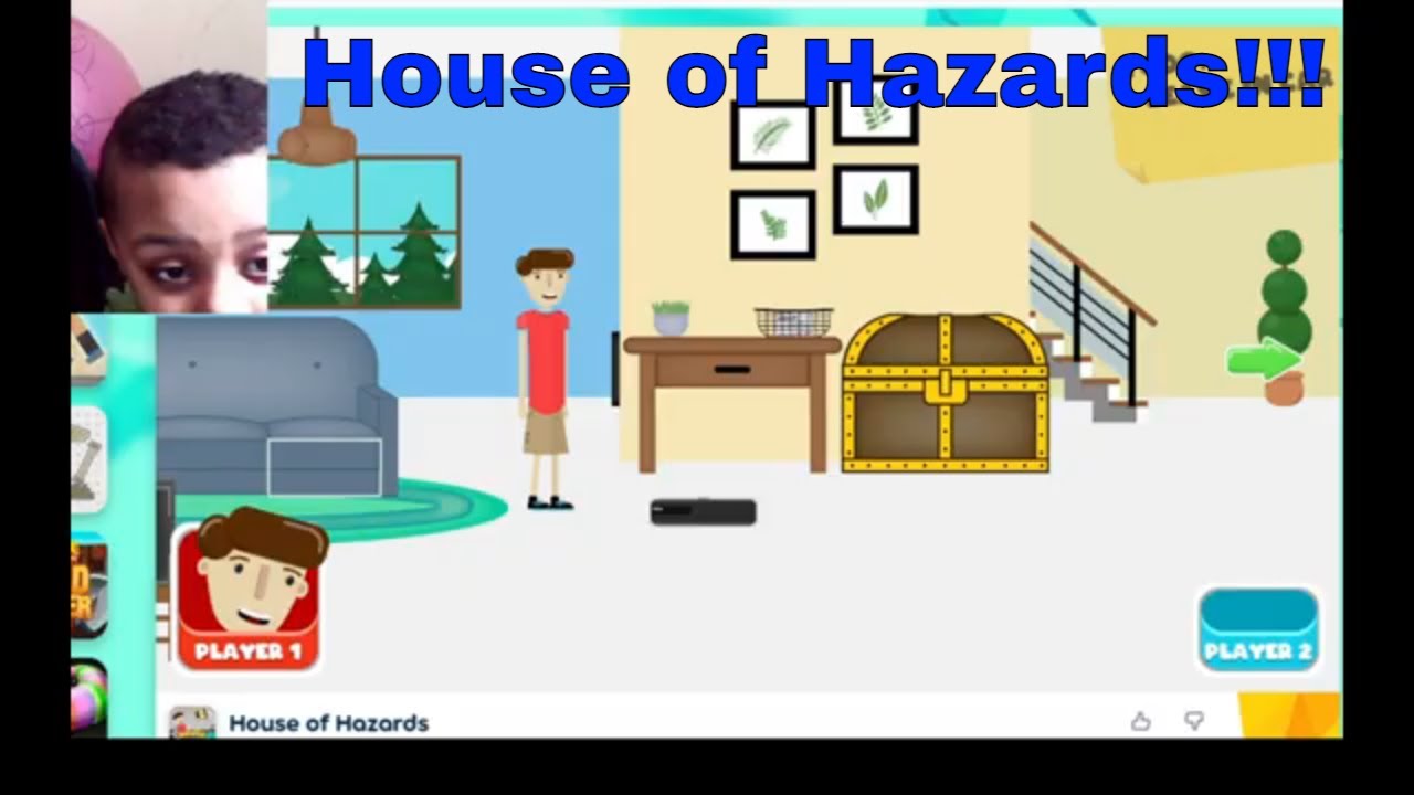 OMG I am so bad at this  Playing 'House of Hazards' on Poki