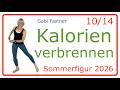 10/14 🌸 45 min. Kalorien verbrennen | abnehmen durch Cardio - Training, ca. 5000 Schritte, 350 Kcal