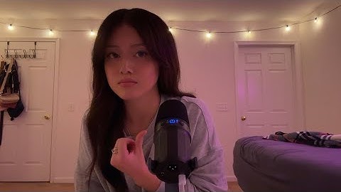 my first ASMR video