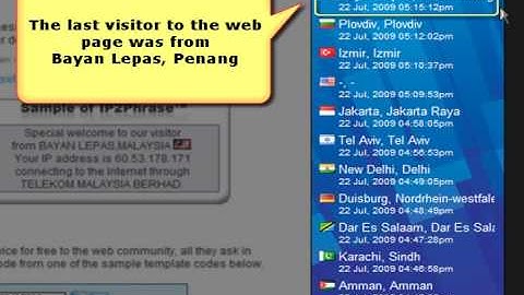 How to add the Real-Time Visitor IP Geo Location API into your web page?