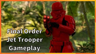 Final Order Jet Trooper Gameplay Star Wars Battlefront 2