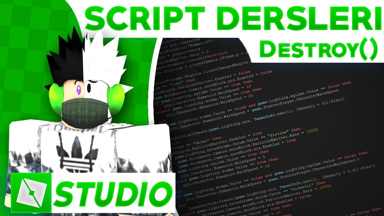 Script Dersleri | Roblox Studio Dersleri | Roblox Studio - YouTube
