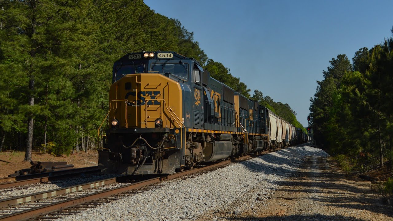CSX Atlanta Division 4/18/2025: Good Friday Railfanning - YouTube
