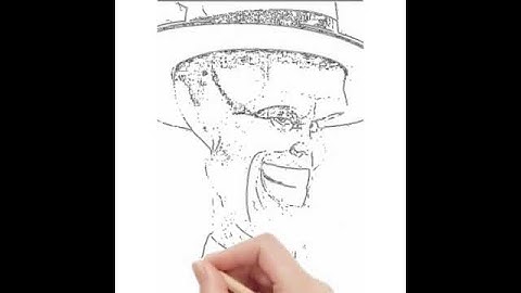 The Mask Sketch Coloring Art | Creative Drawing & Coloring Tutorial