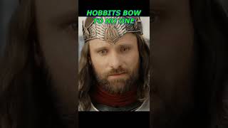 Hobbits Bow To No One #lotrmemes Hobbits Bow To No One #lotrmemes