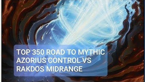 Road to Mythic from TOP 350 Player | Azorius Control vs Rakdos Midrange | Pioneer | Platinum Rank