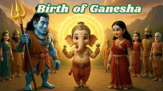 The Birth of Lord Ganesha | Emotional Hindu Mythology Animated Story in 4K