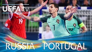 Futsal EURO highlights: Russia v Portugal