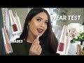 NEW FENTY BEAUTY STUNNA LIP PAINT in UNBUTTON, UNCUFFED, & UNVEIL | Swatches + Wear Test |Taisha