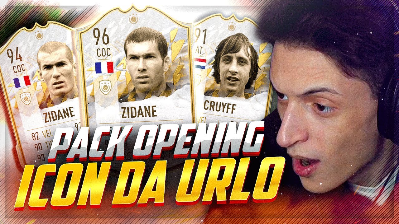 VI HO TROVATO ZIDANE 96....ICON PACK OPENING DA SOGNI!!!