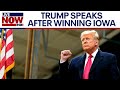 Trump speaks after winning Iowa caucuses, Haley &amp; DeSantis fight for second | LiveNOW from FOX