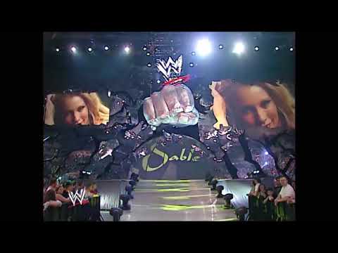 Dawn Marie & Nidia With Jamie Noble vs Torrie Wilson & Sable SmackDown 05 01 2003