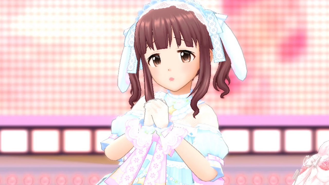 デレステmv 風色メロディ 限定ssr うさぎさんわーるど 緒方智絵里 Youtube