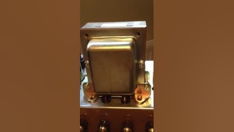 Marshall 1959 HW Plexi RI, output transformer buzzing