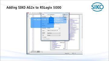 SIKO - Adding AG2x to RSLogix™ 5000