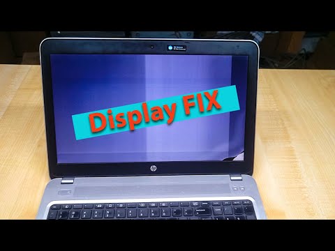 How to repair laptop Display  Hp probook 450 g4 display change