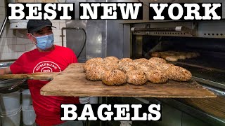 Best NYC BAGEL & How to make HandRolled Bagels