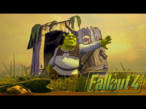 Shrek in Fallout 4