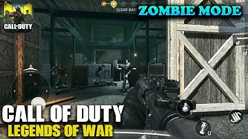 CALL OF DUTY MOBILE - ZOMBIE MODE GAMEPLAY (ANDROID / iOS)