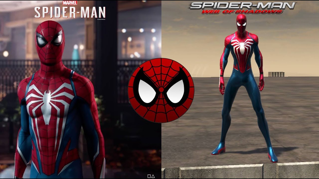 Working on the Advanced 2.0 suit as a mod for Spider-Man