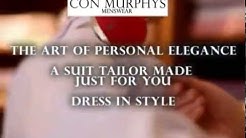 Made to measure suits Cork | tailor made suits | Con Murphys Menswear Cork
