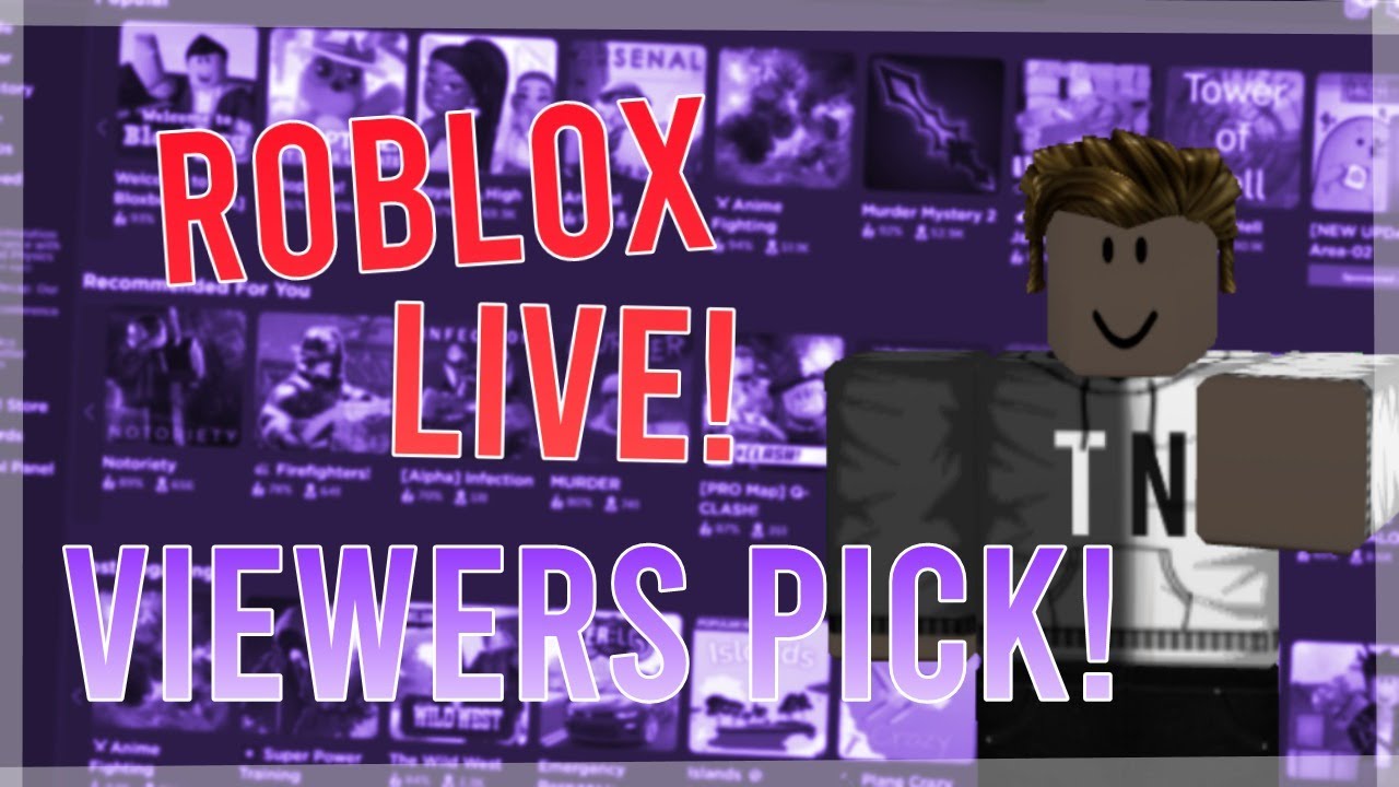 Roblox Live You Choose The Game Robux Giveaway At 900 Subs Profile Discord Group Donate Youtube - robux giveaways group roblox