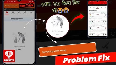 Dream 11 Something went worng Problem fix | 💯 WORKING tricks | dream11 app nahi chal raha hai | 2024