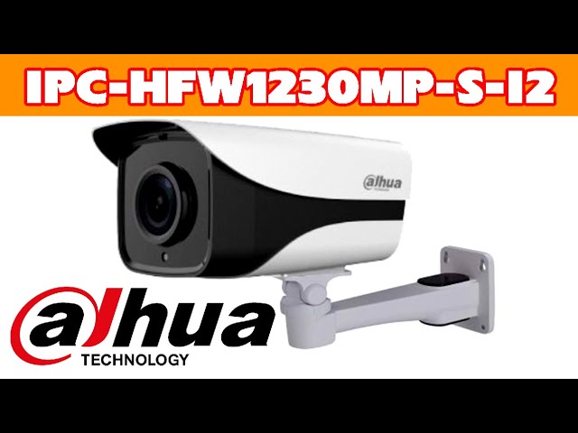 Demo Camera Dahua thân trụ DH-IPC-HFW1230MP-S-I2 2.0 Megapixel, IR 40m, MicroSD, PoE, Onvif