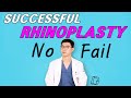 How to get a successful rhinoplasty