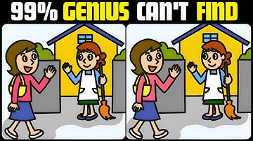 Spot The Difference | Brain Exercise To Improve Brain Memory!🧠 [ Find The Difference ]