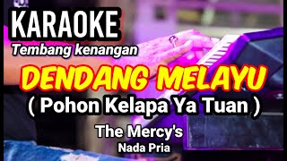 POHON KELAPA - The Mercys | Karaoke nostalgia nada pria | Lirik