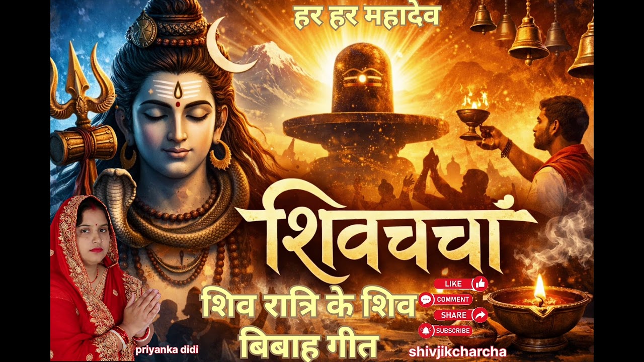 शीव रात्रि के धमाकेदार शिव चर्चा भजन? Shiv charcha bhajan🔱? 🤝🥀priyanka didi? Shivjikcharcha