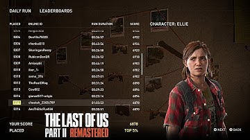 [Top 5%] Ellie Daily Run in Grounded (04/02/25) No Return - The Last of Us Part 2 - PS5