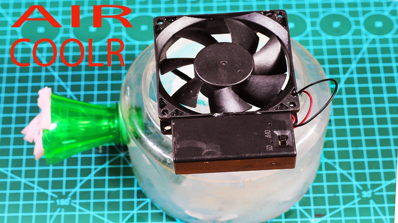 How to Make 100% Working Mini Air Cooler at Home - Make Very Simple