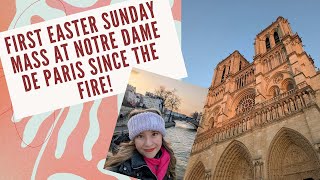 Historic Easter Sunday at Notre-Dame de Paris 🇫🇷 First Easter Mass Since the Fire 🕊️ ✨